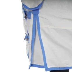 Weatherbeeta Eczeemdeken Sweet Itch Combo Neck Wit/Blauw -Exporteren Paard Gear Winkel agradi 44795278 5.0e1aec