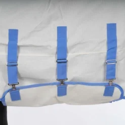 Weatherbeeta Eczeemdeken Sweet Itch Combo Neck Wit/Blauw -Exporteren Paard Gear Winkel agradi 44795278 6.6782e7