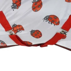 HKM Vliegendeken Ladybug Wit/Rood -Exporteren Paard Gear Winkel agradi 44801593 3.2d515c