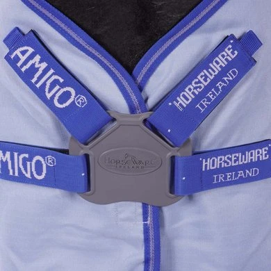Amigo Ripstop Hoody Pony AzureBlue/StrongBlue/Silver 3 Amigo Ripstop Hoody Pony AzureBlue/StrongBlue/Silver - Afbeelding 3