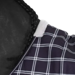 Weatherbeeta Deken Saxon Defiant 600D Standard Neck Medium Navy Plaid -Exporteren Paard Gear Winkel agradi 44803908 3.c15552
