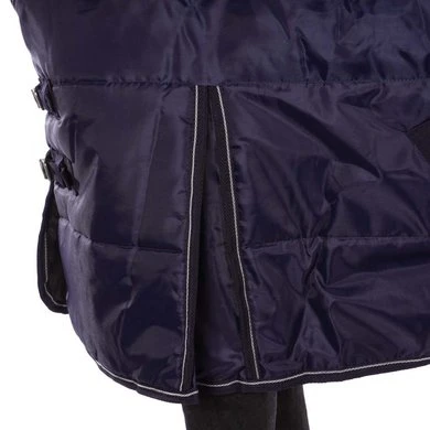 Weatherbeeta Deken Saxon Channel Quilt Stable Standard Neck Medium Navy/Wit 4 Weatherbeeta Deken Saxon Channel Quilt Stable Standard Neck Medium Navy/Wit - Afbeelding 4