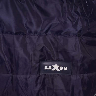 Weatherbeeta Deken Saxon Channel Quilt Stable Standard Neck Medium Navy/Wit 6 Weatherbeeta Deken Saxon Channel Quilt Stable Standard Neck Medium Navy/Wit - Afbeelding 6