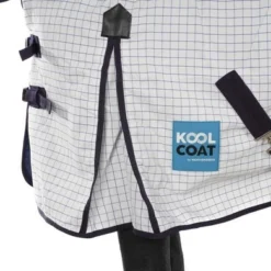 Weatherbeeta Deken Kool Coat Classic With Surcingles III Combo Neck Wit/Navy -Exporteren Paard Gear Winkel agradi 44804024 3.6e6c71