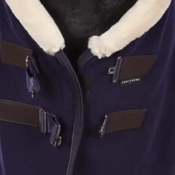 EQUITHÈME Fleecedeken Teddy Navy -Exporteren Paard Gear Winkel agradi 44818286 2.da7b4d