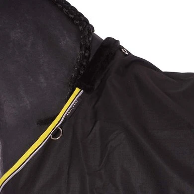 EQUITHÈME Turnout Rug Tyrex 600D 0g Zwart/Geel 4 EQUITHÈME Turnout Rug Tyrex 600D 0g Zwart/Geel - Afbeelding 4