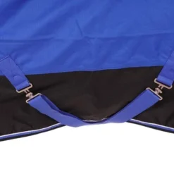 EQUITHÈME Outdoordeken Tyrex 1200D Aisance 50g Met Halve Hals Blauw/Zwart -Exporteren Paard Gear Winkel agradi 44818405 5.a03a5d