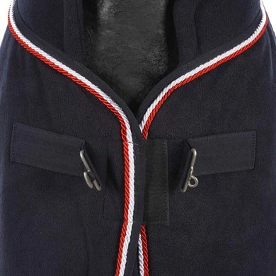Schockemöhle Zweetdeken Premium Logo Fleece Navy 3 Schockemöhle Zweetdeken Premium Logo Fleece Navy - Afbeelding 3