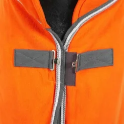 Schockemöhle Zweetdeken Premium Logo Fleece Oranje -Exporteren Paard Gear Winkel agradi 44825122 2.2be996