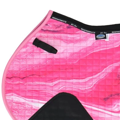 Weatherbeeta Zadeldekje Prime Swirl Marble Springen Roze Pony 3 Weatherbeeta Zadeldekje Prime Swirl Marble Springen Roze Pony - Afbeelding 3