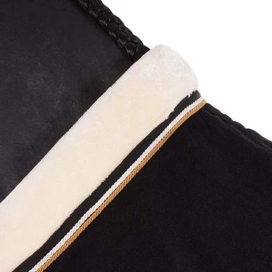 HB Showtime Showdeken Fleece 400gr Dutch Crown Zwart 4 HB Showtime Showdeken Fleece 400gr Dutch Crown Zwart - Afbeelding 4