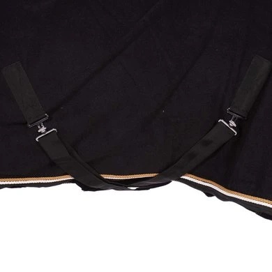 HB Showtime Showdeken Fleece 400gr Dutch Crown Zwart 6 HB Showtime Showdeken Fleece 400gr Dutch Crown Zwart - Afbeelding 6