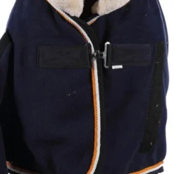 HB Showtime Showdeken Blue Moon 400gr Navy/Oranje -Exporteren Paard Gear Winkel agradi 44843326 2.eb30ca