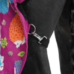 HB Harry And Hector Outdoordeken Hedgehog Katoen Fuchsia -Exporteren Paard Gear Winkel agradi 44843353 8.4630ae