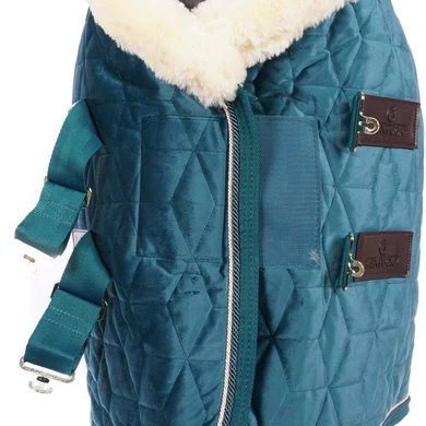 Kentucky Horsewear Kentucky Showdeken Velvet 160g Emerald 5 Kentucky Horsewear Kentucky Showdeken Velvet 160g Emerald - Afbeelding 5