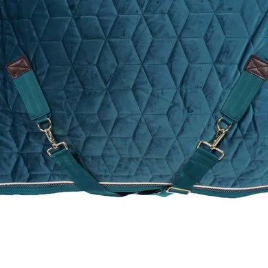 Kentucky Horsewear Kentucky Showdeken Velvet 160g Emerald 7 Kentucky Horsewear Kentucky Showdeken Velvet 160g Emerald - Afbeelding 7