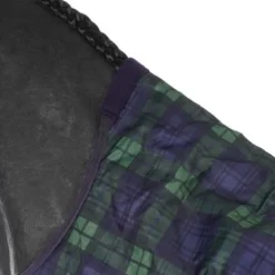 HKM High Neck Deken Orlando Karo 600D 100g Wattenvulling Navy/Groen Geruit -Exporteren Paard Gear Winkel agradi 44870905 3.718d8b