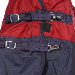 HKM High Neck Deken Memphis 1680D Gevoerd Rood/Blauw 155/205 -Exporteren Paard Gear Winkel agradi 44871213 1.098d53