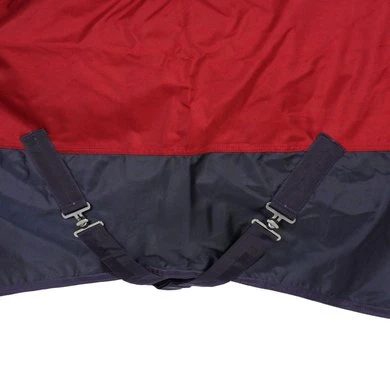 HKM High Neck Deken Louisville 1680D Polarfleece Rood/Donkerblauw 6 HKM High Neck Deken Louisville 1680D Polarfleece Rood/Donkerblauw - Afbeelding 6