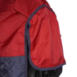 HKM High Neck Deken Memphis 1680D Gevoerd Rood/Blauw 155/205 -Exporteren Paard Gear Winkel agradi 44871213 8.1b6150