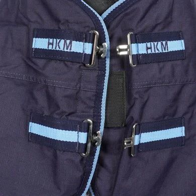 HKM Outdoordeken Stay Dry 600D Donkerblauw 3 HKM Outdoordeken Stay Dry 600D Donkerblauw - Afbeelding 3