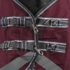 Weatherbeeta Regendeken Comfitec Plus Dynamic II Combo Neck Lite Maroon/Grijs/Wit -Exporteren Paard Gear Winkel agradi 44874140 2.b4a5d7 1