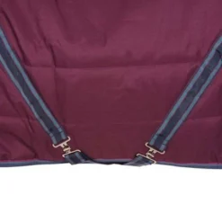 Rambo Cosy Stable 200g Burgundy/Teal/Navy 80/122 -Exporteren Paard Gear Winkel agradi 44879515 4.f92135