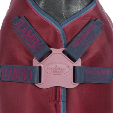 Rambo Airmax Cooler Disc Front Burgundy/Teal/Navy 2 Rambo Airmax Cooler Disc Front Burgundy/Teal/Navy - Afbeelding 2