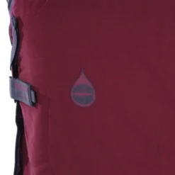 Rambo Helix Staldeken Discsluiting Burgundy/Teal/Navy 100/152 -Exporteren Paard Gear Winkel agradi 44879567 3.984b47