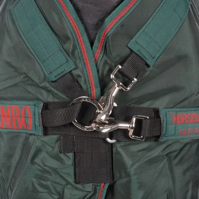 Rambo Original Turnout Lite L/A 100g Groen/Rood 4 Rambo Original Turnout Lite L/A 100g Groen/Rood - Afbeelding 4