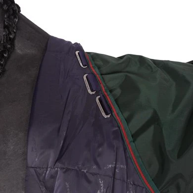 Rambo Original Turnout Lite L/A 100g Groen/Rood 7 Rambo Original Turnout Lite L/A 100g Groen/Rood - Afbeelding 7