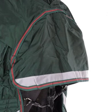 Rambo Original Turnout Lite L/A 100g Groen/Rood 11 Rambo Original Turnout Lite L/A 100g Groen/Rood - Afbeelding 11