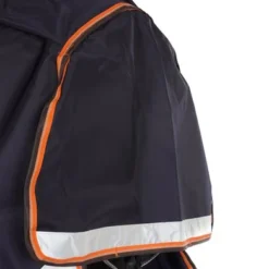 Rambo Supreme Turnout Lite 50g Navy/Oranje -Exporteren Paard Gear Winkel agradi 44879711 10.1e0f61