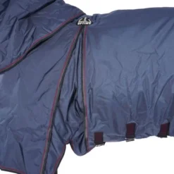 Rambo Optimo Turnout 0g Navy/Burgundy/Teal -Exporteren Paard Gear Winkel agradi 44879719 6.76977e