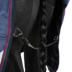 Rambo Optimo Turnout 0g Navy/Burgundy/Teal -Exporteren Paard Gear Winkel agradi 44879719 8.df847c