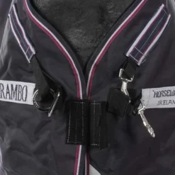 Rambo Supreme Turnout Lite 0g Navy/Burgundy/Dusty Blue -Exporteren Paard Gear Winkel agradi 44879732 2.1e6492