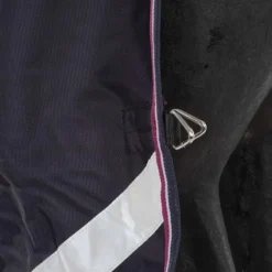 Rambo Supreme Turnout Lite 0g Navy/Burgundy/Dusty Blue -Exporteren Paard Gear Winkel agradi 44879732 8.ac597e