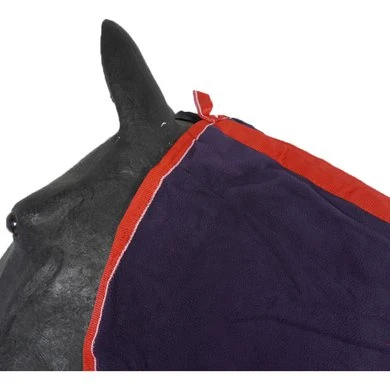 Weatherbeeta Zweetdeken Cooler Combo Neck Fleece Navy/Rood/Wit 4 Weatherbeeta Zweetdeken Cooler Combo Neck Fleece Navy/Rood/Wit - Afbeelding 4