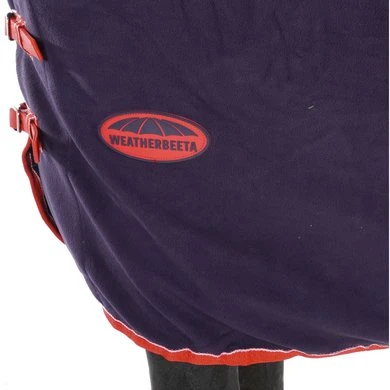 Weatherbeeta Zweetdeken Cooler Combo Neck Fleece Navy/Rood/Wit 5 Weatherbeeta Zweetdeken Cooler Combo Neck Fleece Navy/Rood/Wit - Afbeelding 5