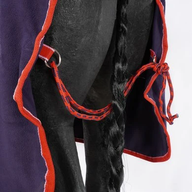 Weatherbeeta Zweetdeken Cooler Combo Neck Fleece Navy/Rood/Wit 7 Weatherbeeta Zweetdeken Cooler Combo Neck Fleece Navy/Rood/Wit - Afbeelding 7