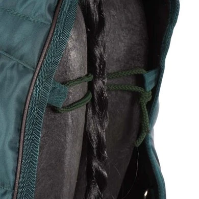 EQUITHÈME Staldeken Teddy 200g Groen/Bruin 6 EQUITHÈME Staldeken Teddy 200g Groen/Bruin - Afbeelding 6