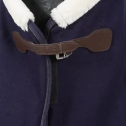 EQUITHÈME Wollen Deken Teddy Navy -Exporteren Paard Gear Winkel agradi 44882696 2.52737e
