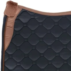 HKM Zadeldekje Emma Dressuur Donkerblauw/Camel -Exporteren Paard Gear Winkel agradi 44883447 3.a76877