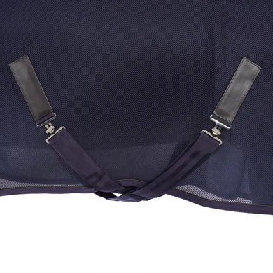 EQUITHÈME Deken Teddy Mesh Navy 6 EQUITHÈME Deken Teddy Mesh Navy - Afbeelding 6