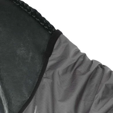 HKM High Neck Deken Scandinavia 600D 400g Grijs/Zwart 4 HKM High Neck Deken Scandinavia 600D 400g Grijs/Zwart - Afbeelding 4