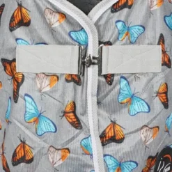 HKM Vliegendeken Butterfly Lichtgrijs -Exporteren Paard Gear Winkel agradi 44934208 1.3f1f55