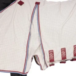 Rambo Optimo Supreme Summer Sheet 0g Navy Check/Cherry -Exporteren Paard Gear Winkel agradi 44937619 6.1299c9