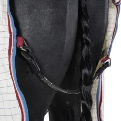 Rambo Optimo Supreme Summer Sheet 0g Navy Check/Cherry -Exporteren Paard Gear Winkel agradi 44937619 8.239484