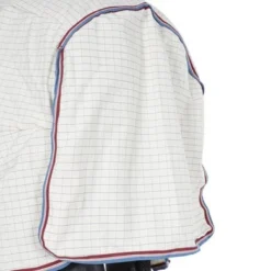 Rambo Optimo Supreme Summer Sheet 0g Navy Check/Cherry -Exporteren Paard Gear Winkel agradi 44937619 9.931335