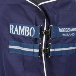 Rambo Stable Sheet Navy/Navy/Wit 12 Rambo Stable Sheet Navy/Navy/Wit -Exporteren Paard Gear Winkel agradi 44937637 1.8a0c73